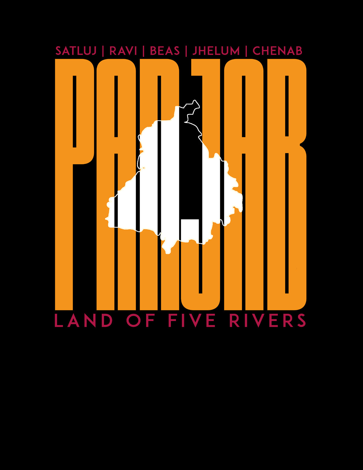 Land of Five Rivers Tee